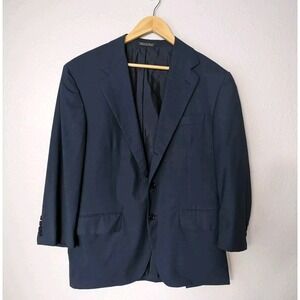 FACONNABLE Size 42 100% Wool Italian Men Designer Blazer Jacket Made In Italy 12